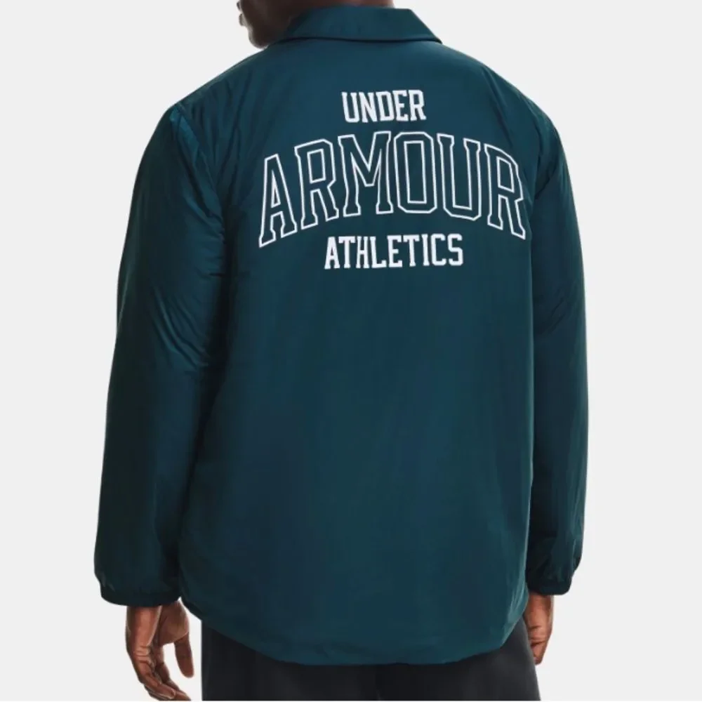 NWT Men’s Under Armour Athletics Teal Loose Fit Jacket Size Large Casual Sporty